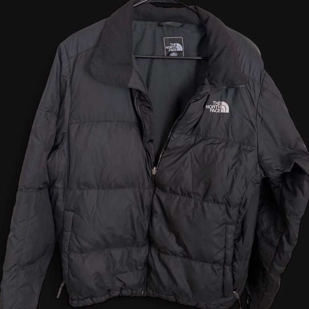 The North Face Men's Retro Puff Black Jacket With Hood Size M